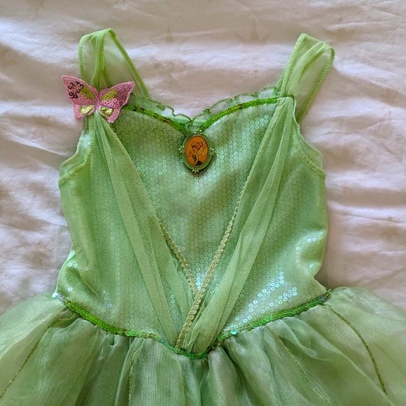 Disney Tinker Bell Dress Age 9-10/Adult Small EUC - Picture 6 of 6